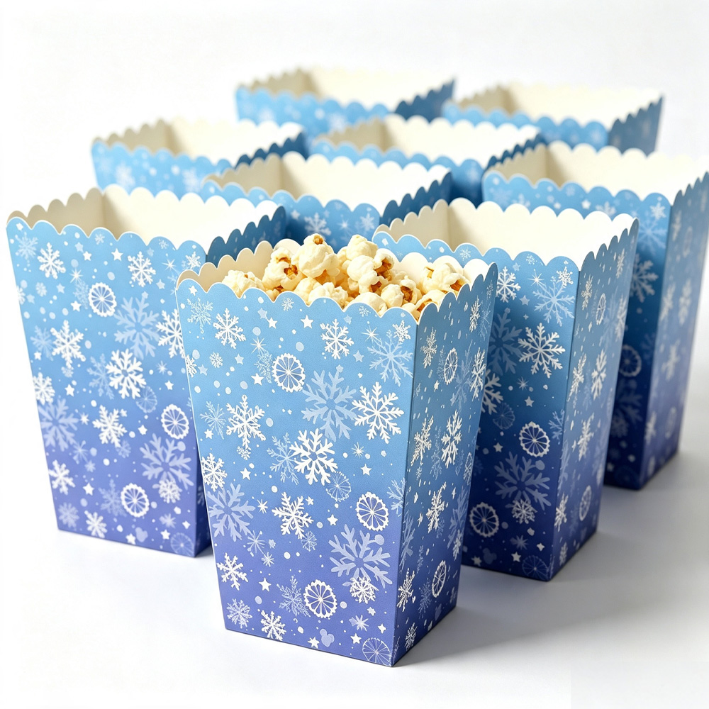 Wedding Event Supply - 10-50 szt. Pudełka na popcorn w
