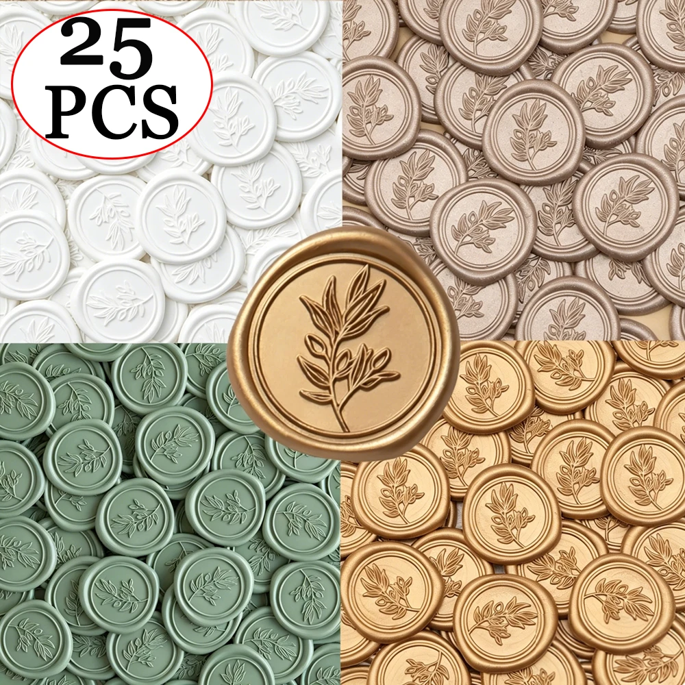 Wedding Sutra - 25 sztuk/zestaw Naklejki z woskowanymi pieczęciami