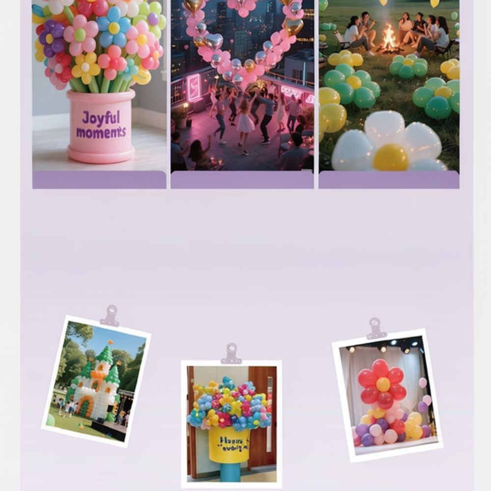 Supply Wedding Venue - Piękne, matowe balony lateksowe, idealne do