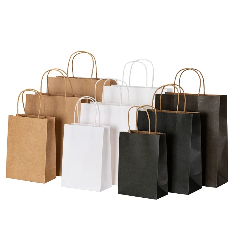Wedding/Event Supply Store - 10/20/30/40/50 szt./zestaw Torby z papieru kraftowego