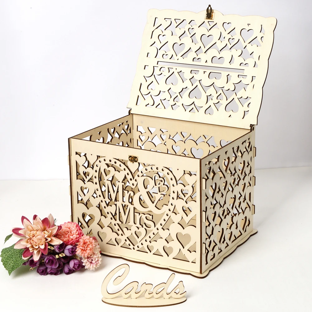 Wooden Wedding Card Box Weddin – Wedding Sutra recenzja i cena