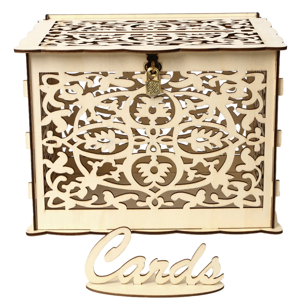 Wooden Wedding Card Box Weddin – Wedding Sutra recenzja i cena