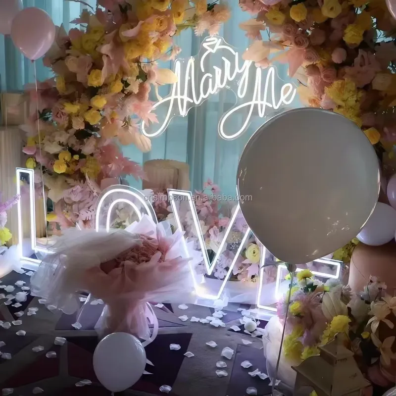 Neonowa tablica LED, dekoracja – Wedding Supply Rentals recenzja i cena