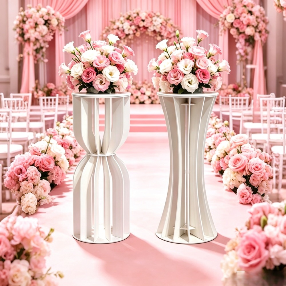 Stojak na kwiaty z PVC w kszta – Wedding Supply Rentals recenzja i cena