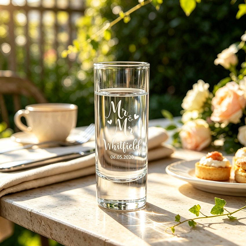 Spersonalizowane kieliszki do  – Wedding Souvenir recenzja i cena