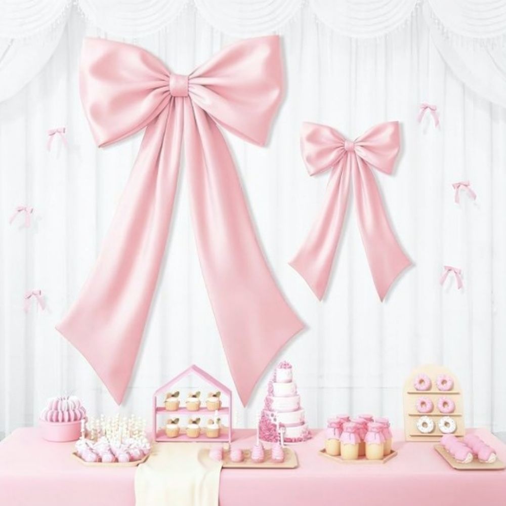Duże satynowe dekoracje na prz – Supply Wedding Venue recenzja i cena