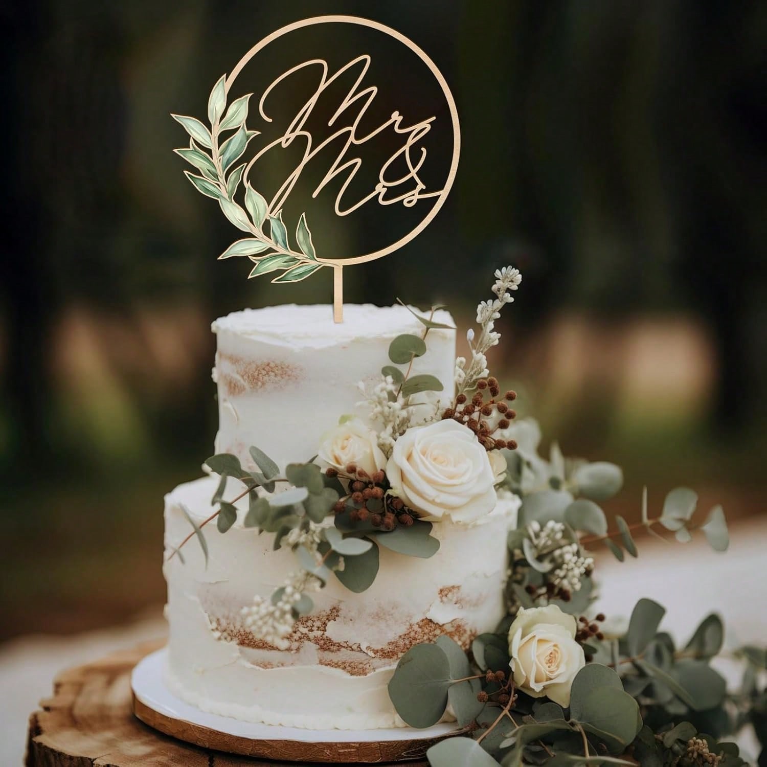 3 szt. Drewniany topper na tor – Wedding Supply Rentals recenzja i cena