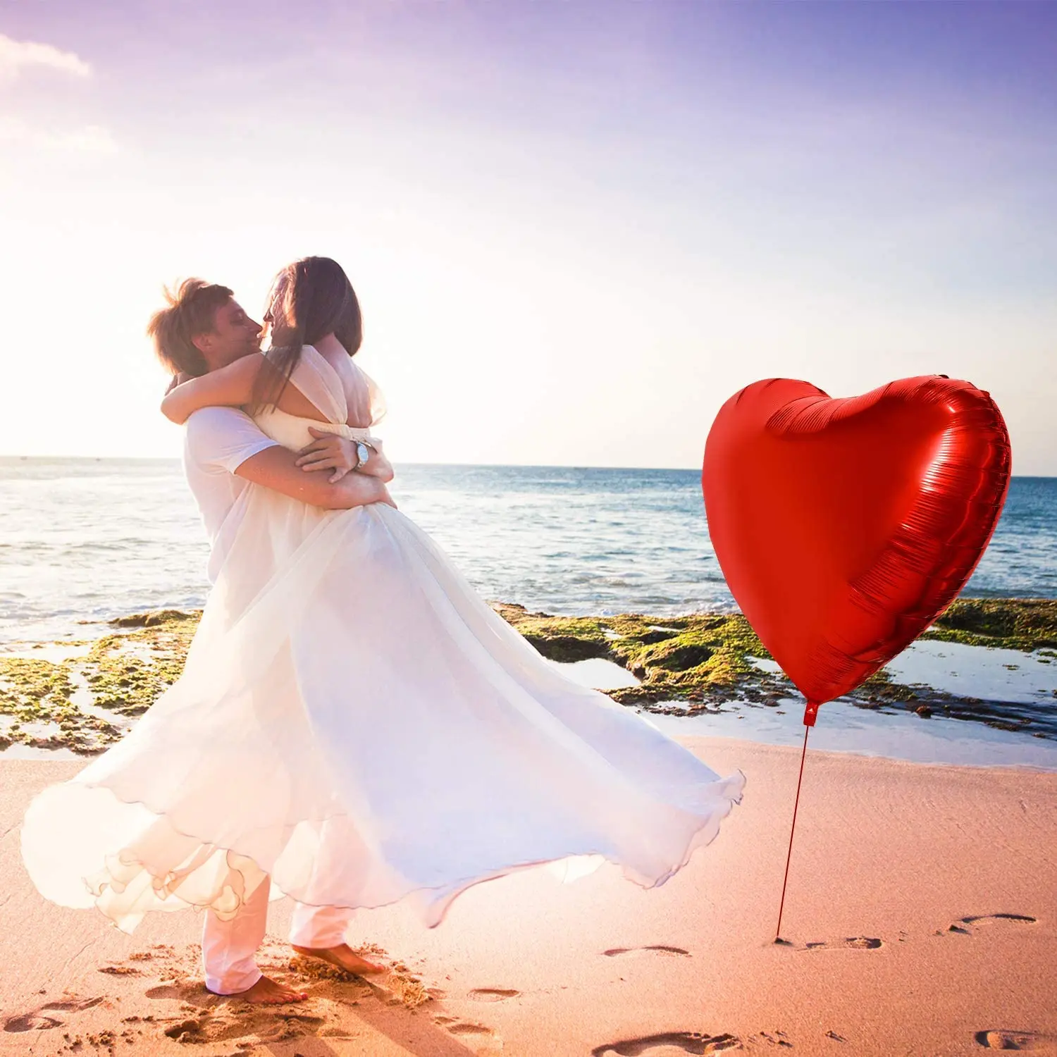 1/2 sztuki, balony w kształcie – Wedding Qq recenzja i cena